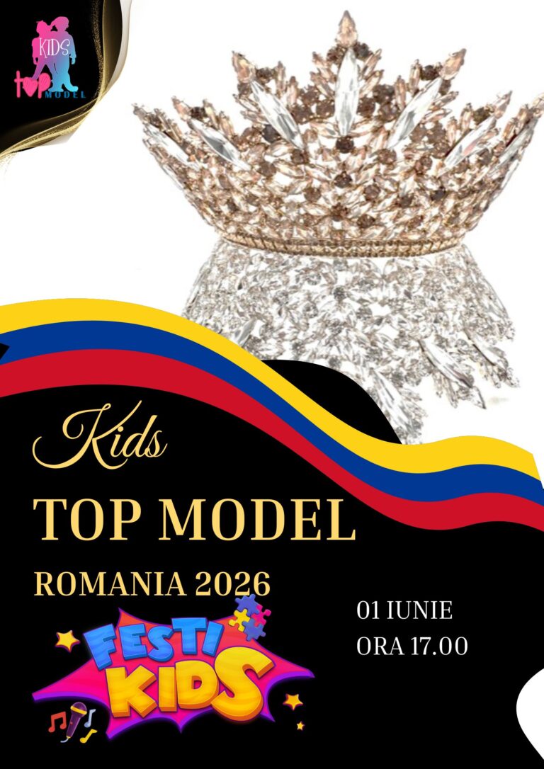 Kids Top Model 2026 – scena unde copilăria întâlnește eleganța